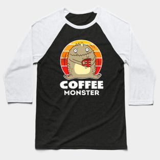 Coffee Monster Baseball T-Shirt